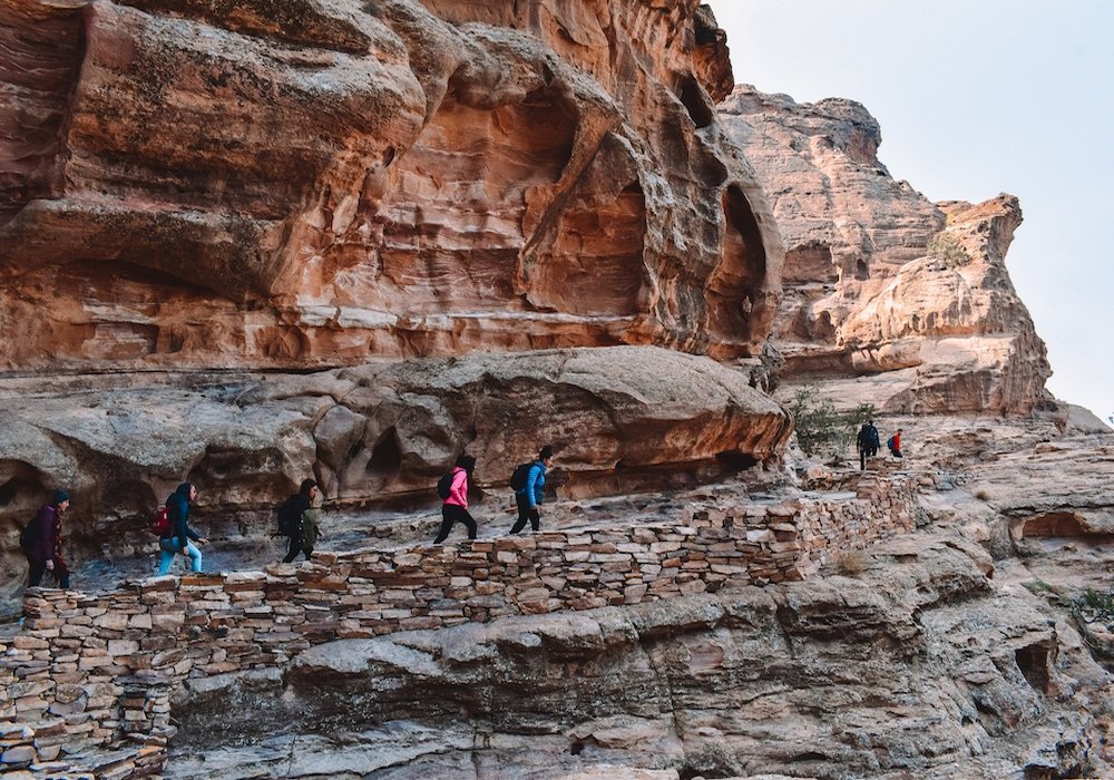 Hiking Petra