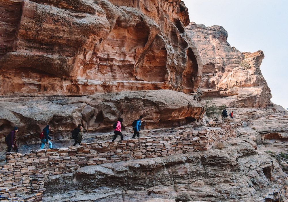 jordan hiking trip